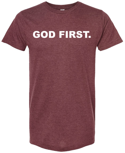 God First.