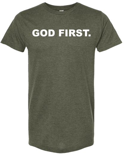 God First.